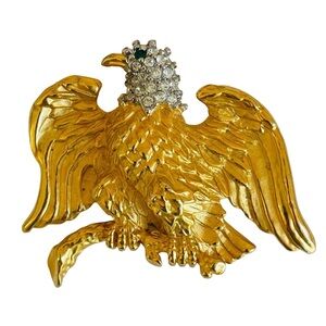 Vintage Signed SI Smithsonian Institute First Ladies Eagle Brooch